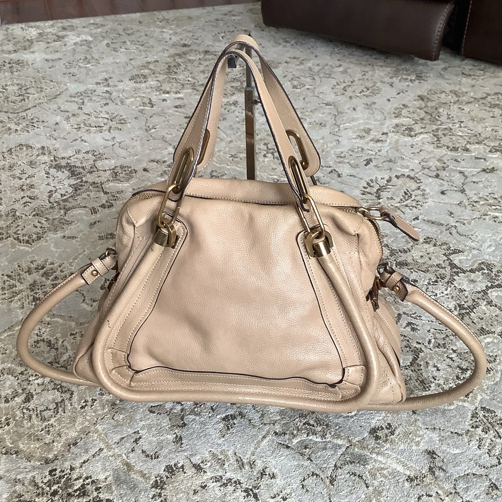 Authentic CHLOE PARATY in nice beige 🌷🌷🌷